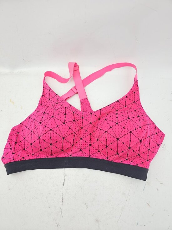 VSX SPORT Other - VSX Sport Pink Geometric Sports Bra